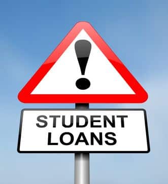 Student loans warning.