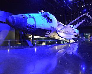 space shuttle display locations