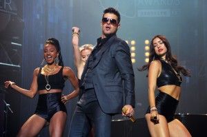 MTV And Time Warner Cable Present The 2013 MTV VMAs Concert To Benefit LifeBeat Featuring Robin Thicke & House DJ Mayer Hawthorne