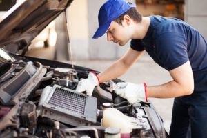 Mechanic at work