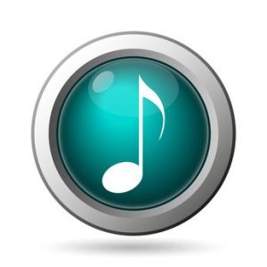 Musical note icon