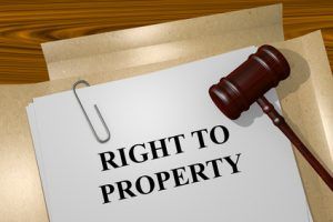 Right to Property concept