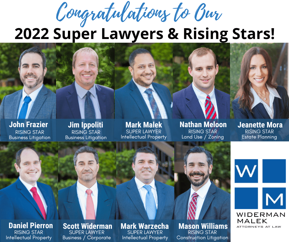 Nine WM Attorneys Named 2022 Florida Super Lawyers and Rising Stars